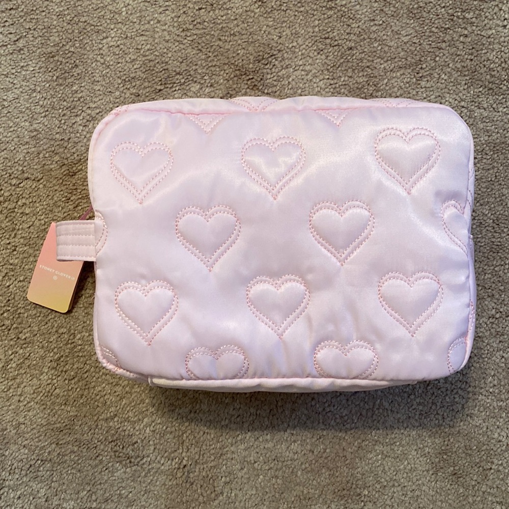 Stoney Clove Lane x Target pink heart large pouch